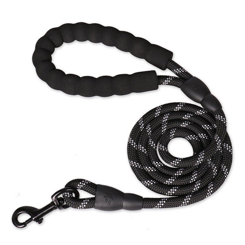Ultra Strong Reflective Rope Leash Various Colors and Sizes