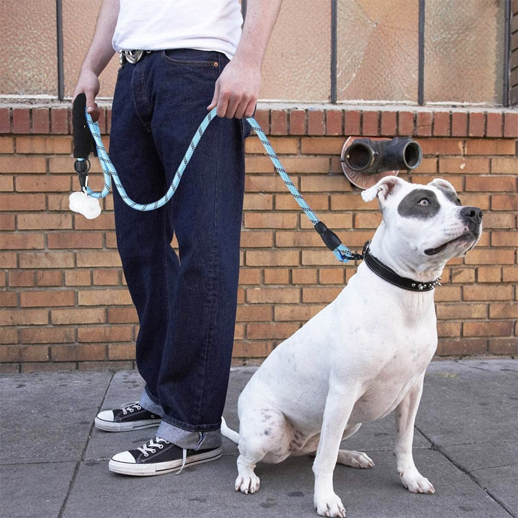 Ultra Strong Reflective Rope Leash Various Colors and Sizes