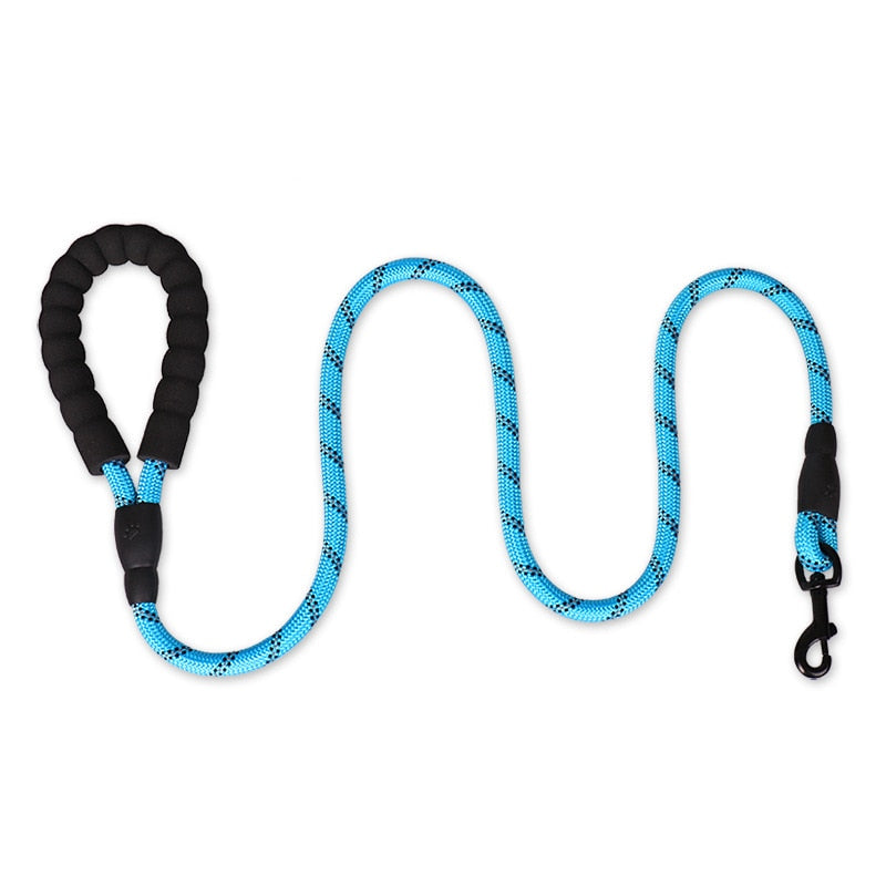 Ultra Strong Reflective Rope Leash Various Colors and Sizes