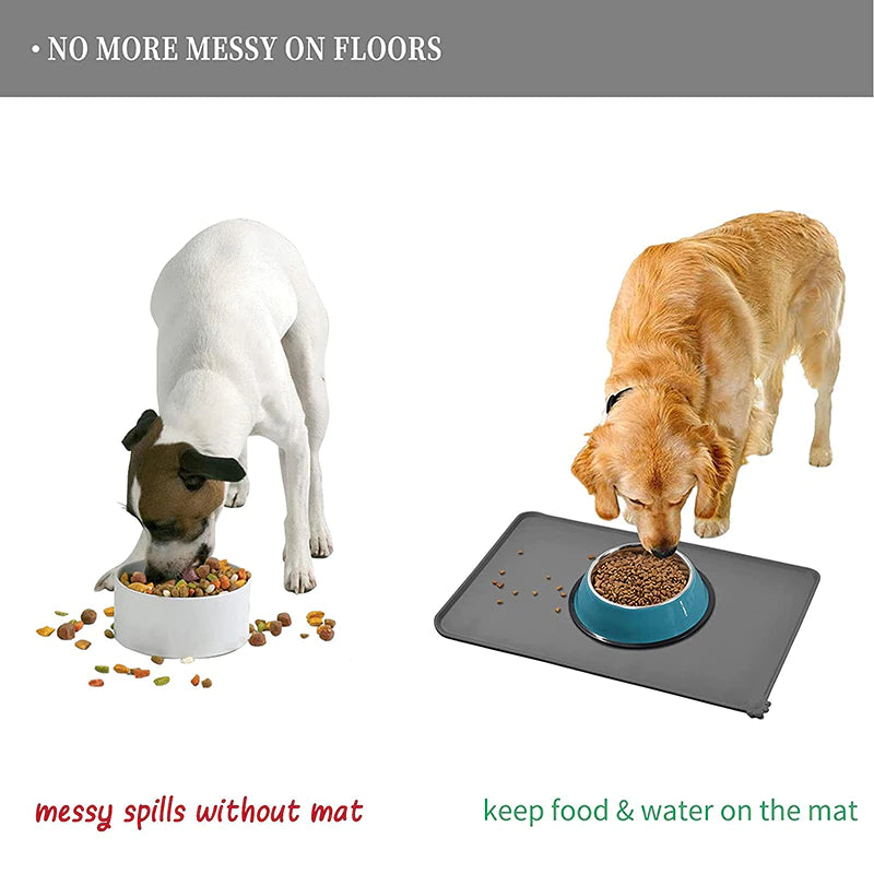 Spill-Proof Feeding Mat For Dogs and Cats