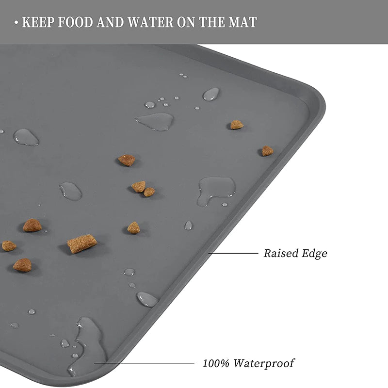 Spill-Proof Feeding Mat For Dogs and Cats