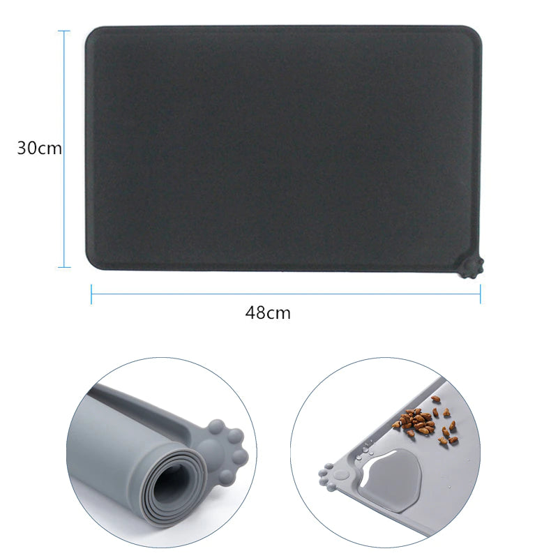 Spill-Proof Feeding Mat For Dogs and Cats