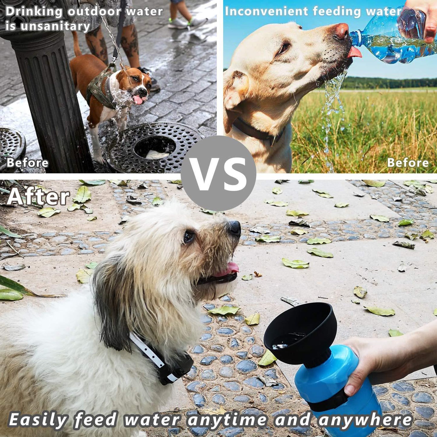 Portable Leak-Proof Dog Water Bottle