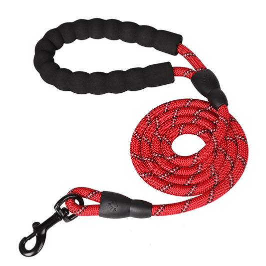 Ultra Strong Reflective Rope Leash Various Colors and Sizes